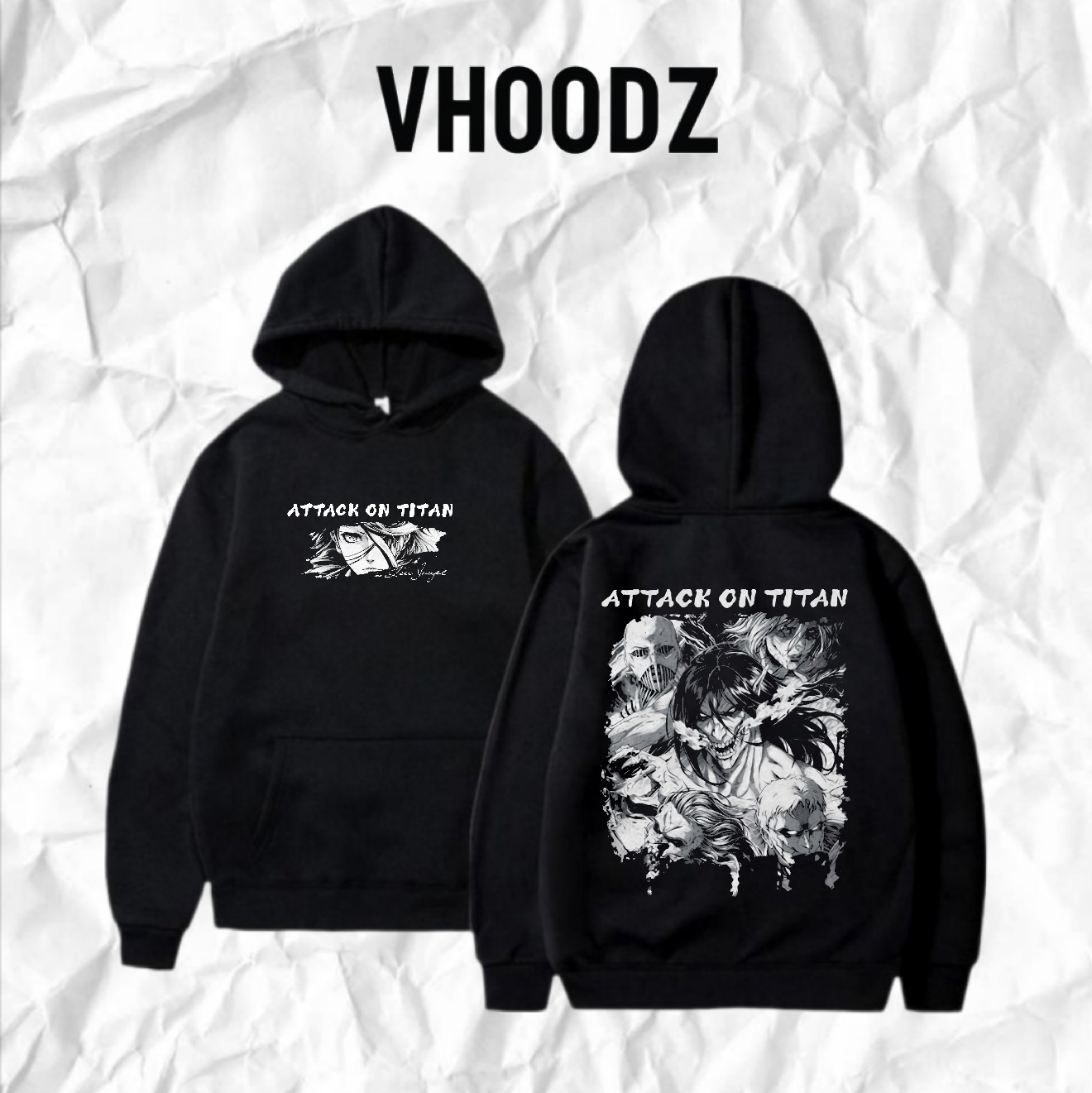 Attack on titan hoodie