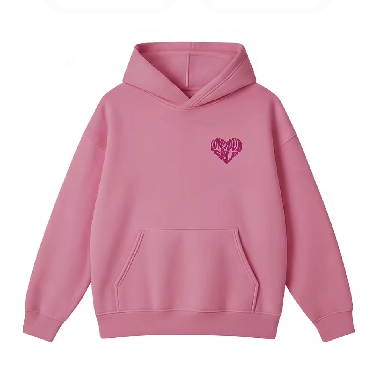 LOVE YOUR SELF COUPLES HOODIES